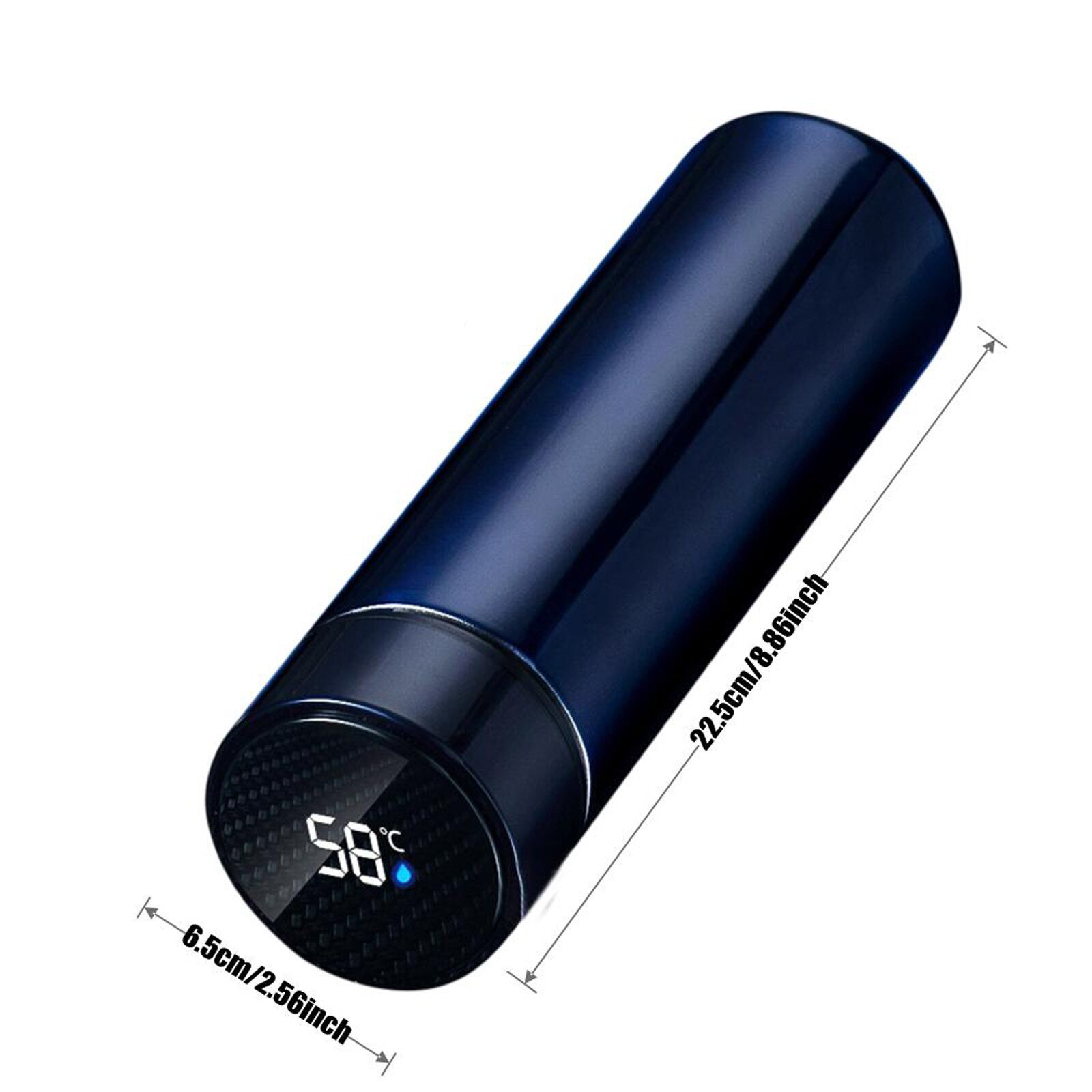 Crianças adultos unisex chaleira quente copo de água ao ar livre em casa de aço inoxidável garrafa vácuo chaleira inteligente tela lcd temperatura exibição