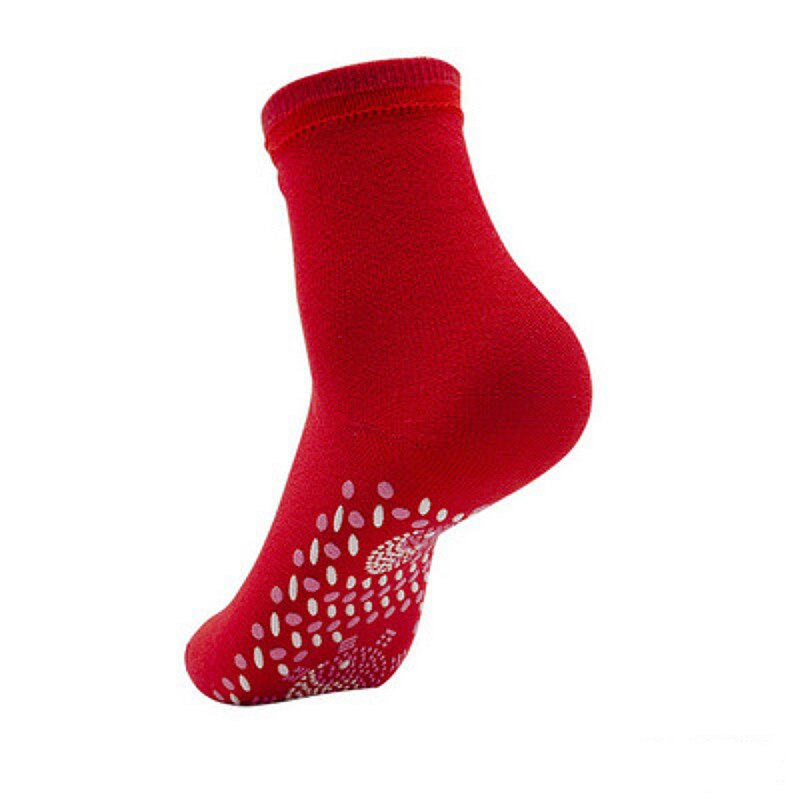 Winter Warme Massage Socksself-Heizung Magnetische Socken für Männer Frauen Selbst Erhitzt Socken Tour Magnetische Therapie Komfortable: 34