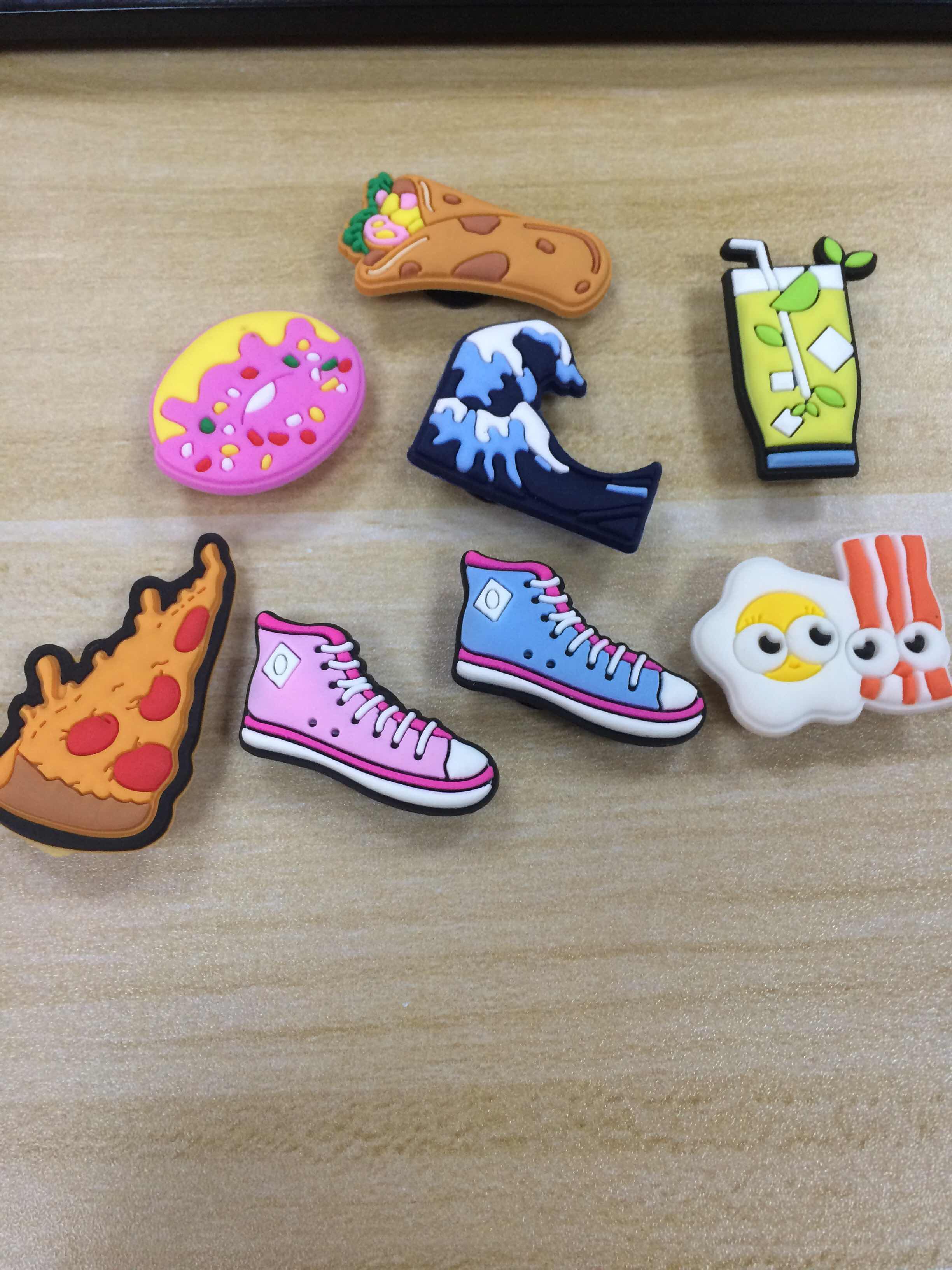 1Pcs Leuke Voedsel Magneten Home Decor Pizza Gepocheerd Ei Donut Bier Koelkast Magneten Memo Magnetische Stickers Souvenir