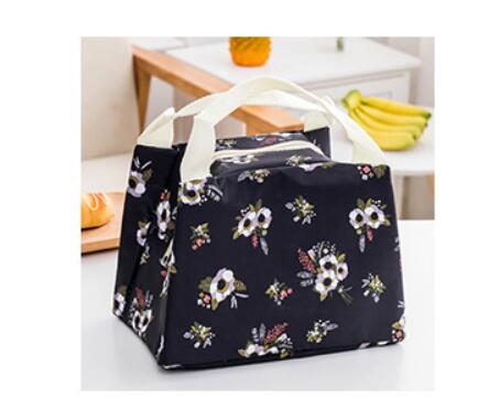 Insulated Oxford Thermal Lunch Bag Kids School Oxford Food Storage Bag Picnic Container Tote Bag Cases 1PCS: E