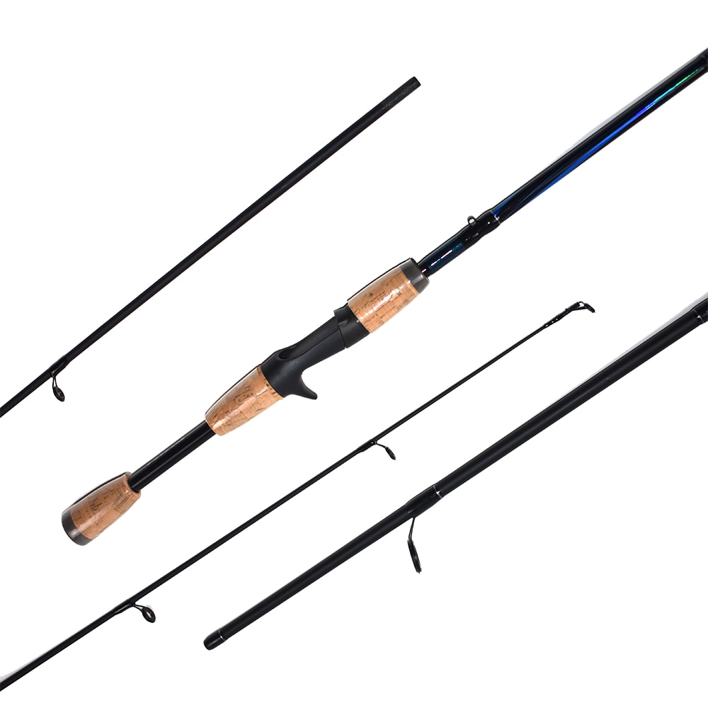 Spinning Rod Ultra Light Carbon / Casting Spinning Fishing Rod Carp Spinning Rods Ultralight 1.8m 2 Sections