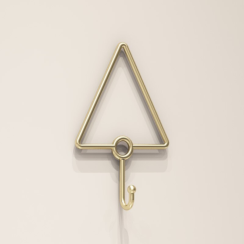 Ijzeren Muur Display Rack Kinderkleding Winkel Haak Hanger Keuken Badkamer Kantoor Decoratieve Opknoping Haak ZH411