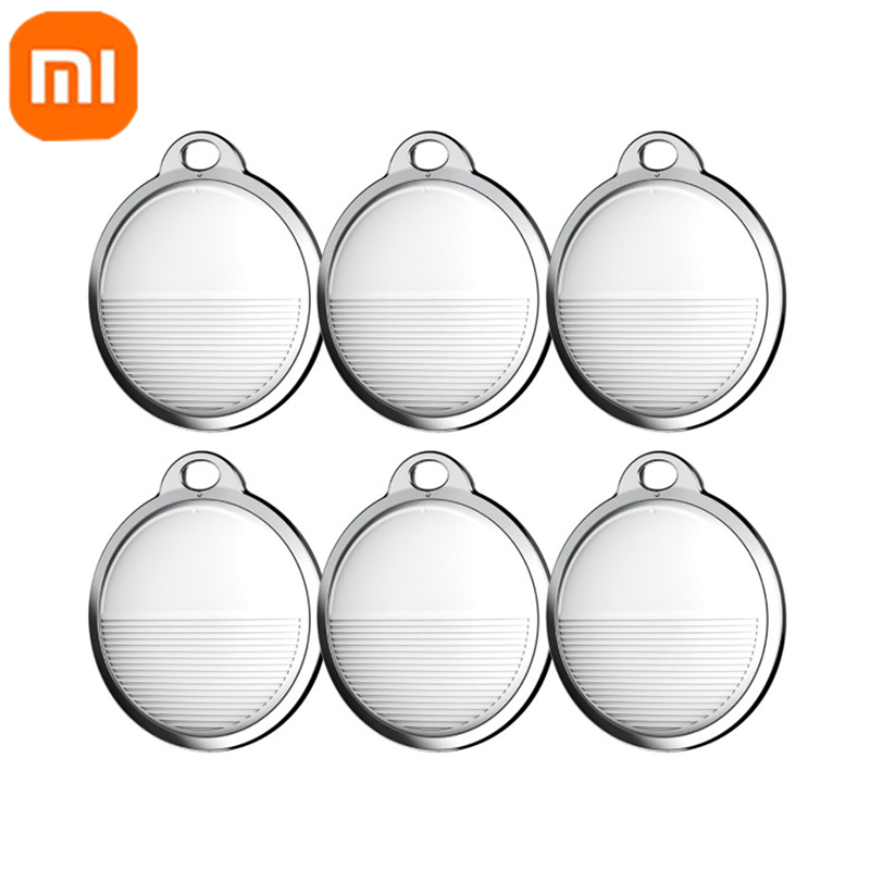 XIAOMI Smart Airtag Bluetooth GPS Draagbare Tracker Werk met Apple Vind Mijn APP Air Tag Tracker Locator Huisdier Key Finder voor IOS: Rood