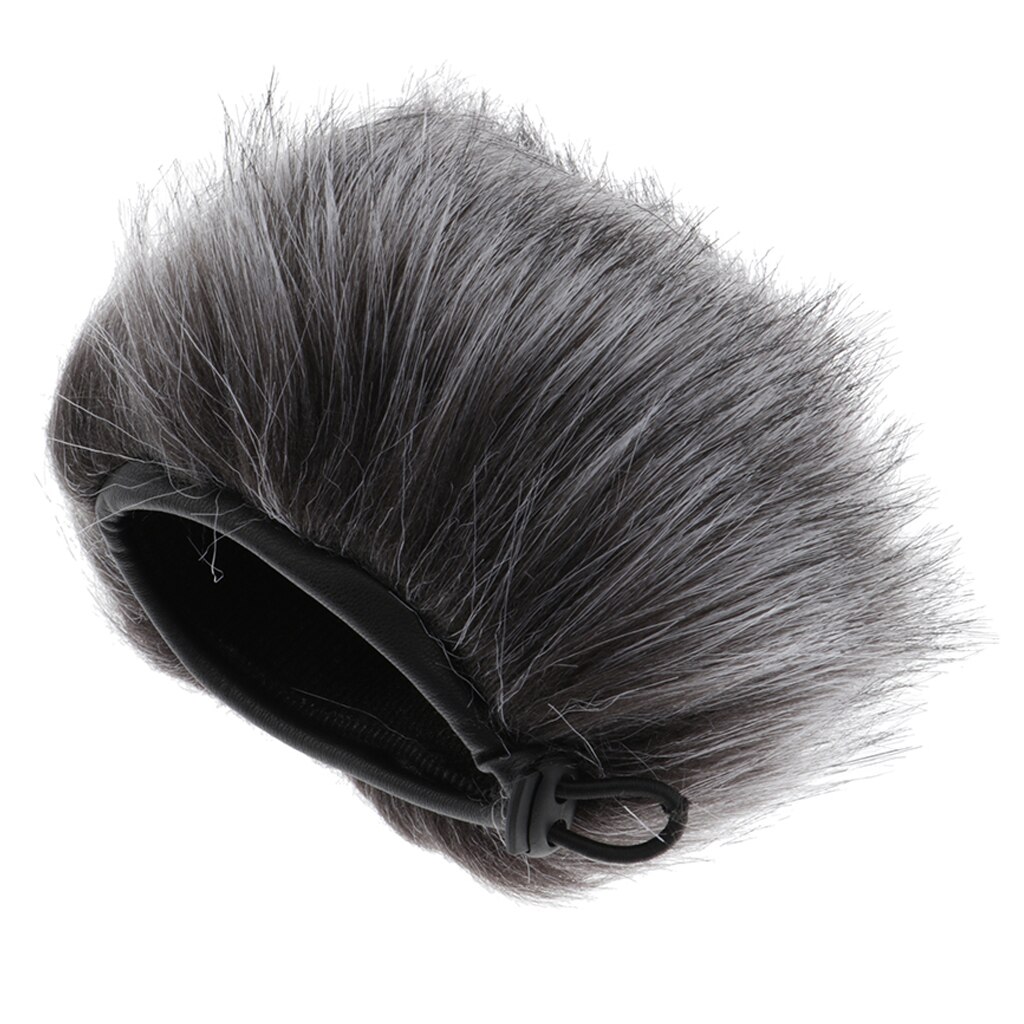 Outdoor Furry Microphone Windscreen Muff fits Zoom H5 H6 Mic Windscreen Wind Cover for Zoom H5 H6 and More