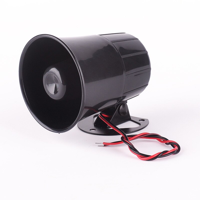 Bocina de sirena de alarma de seguridad para coche, alarma de carga para furgoneta y camión, 6 tonos, 12V,
