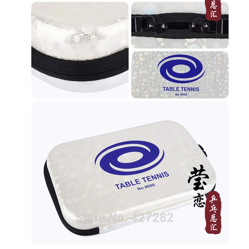 Original yinhe table tennis racket case 8008 hard case ping pong racket case