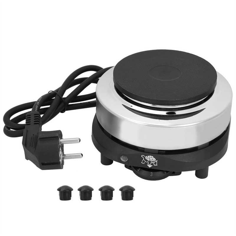 Placa de aquecimento elétrica portátil para bancada, fogão para chá, café, cozinha, único plugue ue, placa de aquecimento