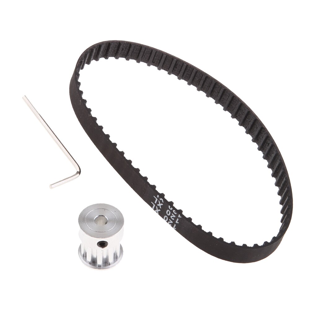 XL10 10 Teeth 5mm Bore Timing Pulley Wheel 120XL Timing Belt For Lathe