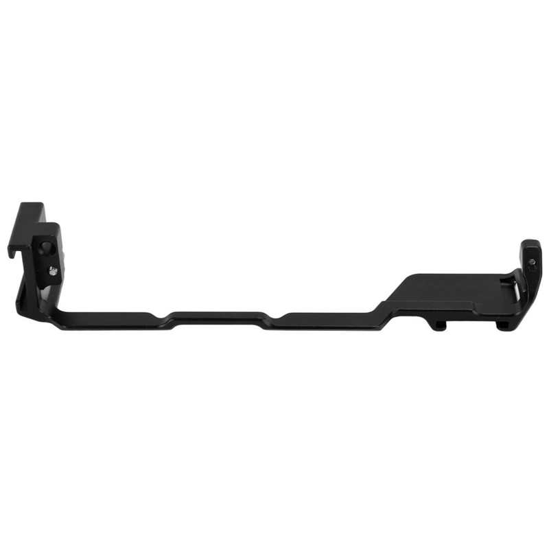 Cold Shoe Mount Bracket Dual Cold Shoe Bracket Aluminum Alloy with Wrench for Video Shooting
