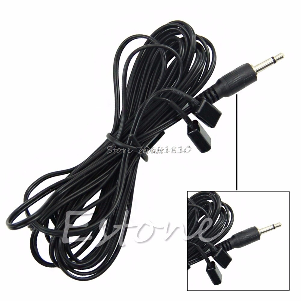 Kit de système de répéteur infrarouge, 8 émetteurs et 1 récepteur, prolongateur de télécommande IR, ue,