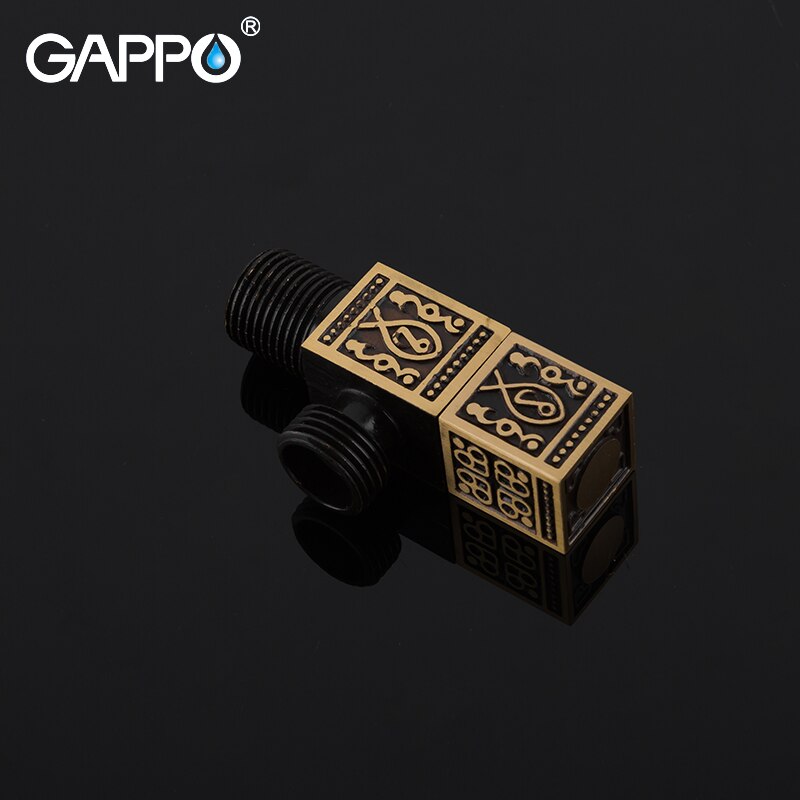 GAPPO Angle Valve Water Control Valve Faucet Antique Brass Diverter Toilet Flush Valves control Accessories Bathroom Tap