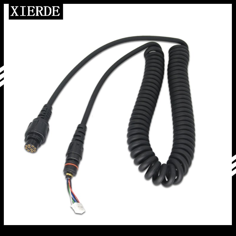 Diy Spare Kabel 10 Pin Aviation Connector Voor SM19A1 Speaker Voor Hytera MD780 / G MD782 RD982MD680 RD980 MT680 Etc. Auto Radio