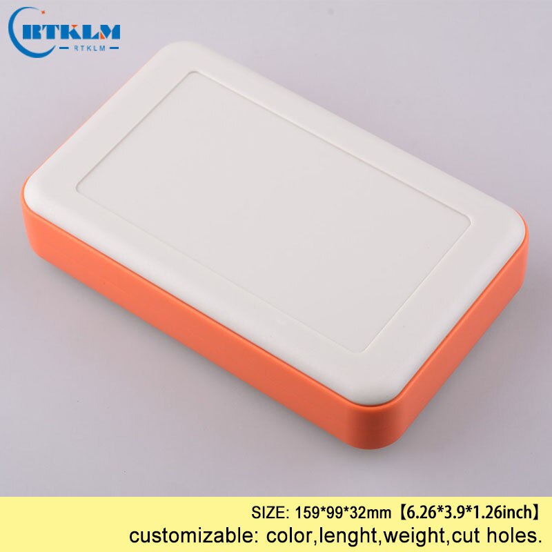 Handheld electronics project cases abs desktop plasitc enclosure 159*99*32mm pcb diy wire connection box diy speaker box: BMC70017-A3