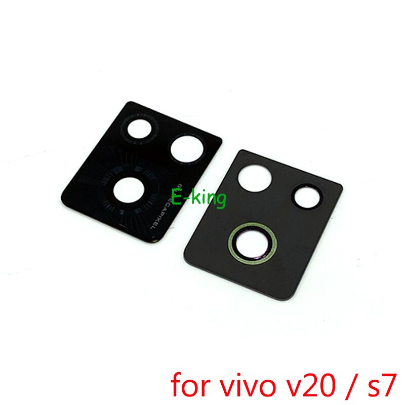 100 piezas para Vivo V20 S7 Y20 V17 Pro, cubierta de lente de cámara trasera con pegatina adhesiva