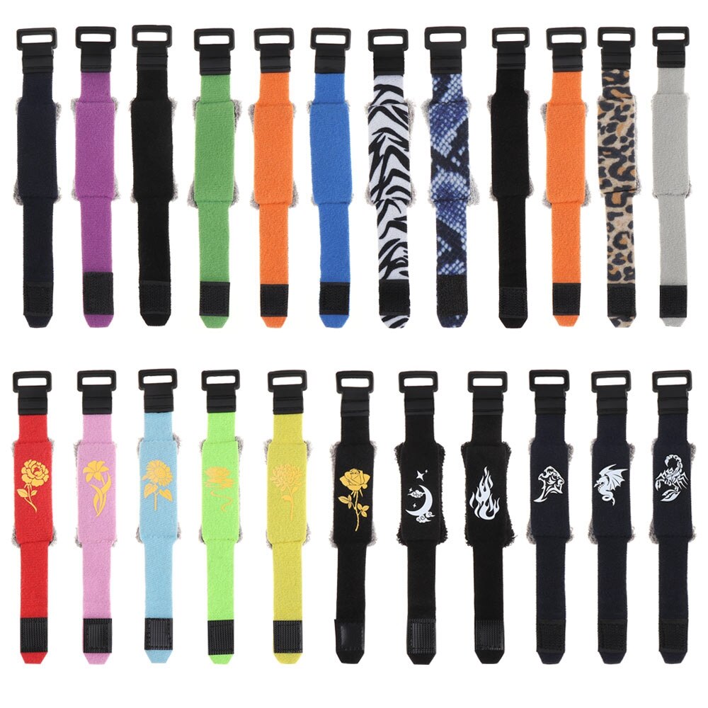 1Pc Gitaar Kleur Wraps Snaren Mute Muter Fretboard Dempen Wraps Akoestische Elektrische Gitaar Bas Ukulele Instrument Accessoire