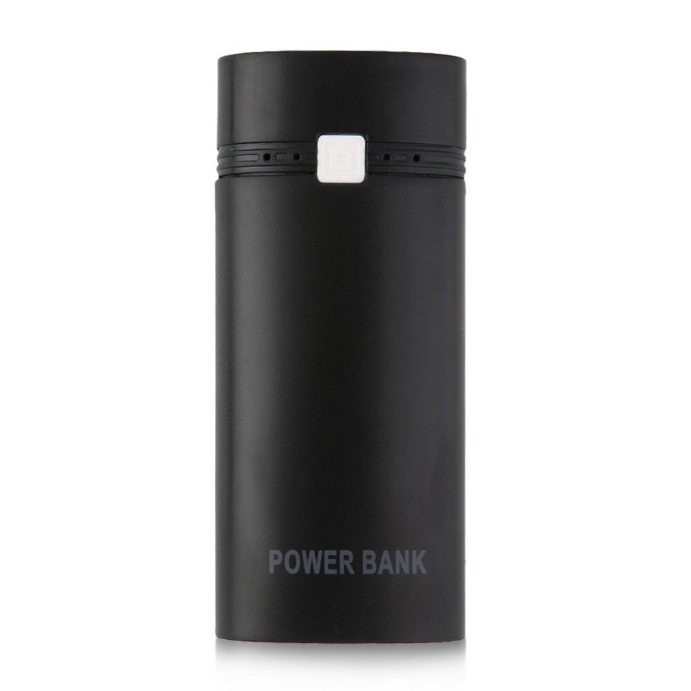 5600mah caso banco de potência kit 2x18650 bateria portátil power bank caixa escudo com saída usb & indicador para iphone sem bateria