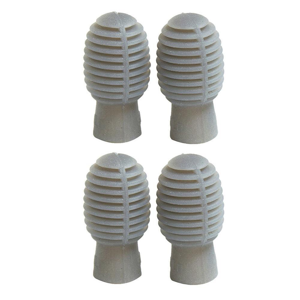 32 Gel Pads Pour Tambours VixxNoxx - Amortisseurs Silicone Souple - Contrôle Tonalité 4 Couleurs