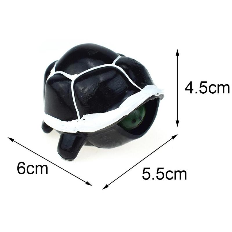 Funny Telescopic Head Turtle Stress Relief Fidget Toys Keychain Improve Focus Toy