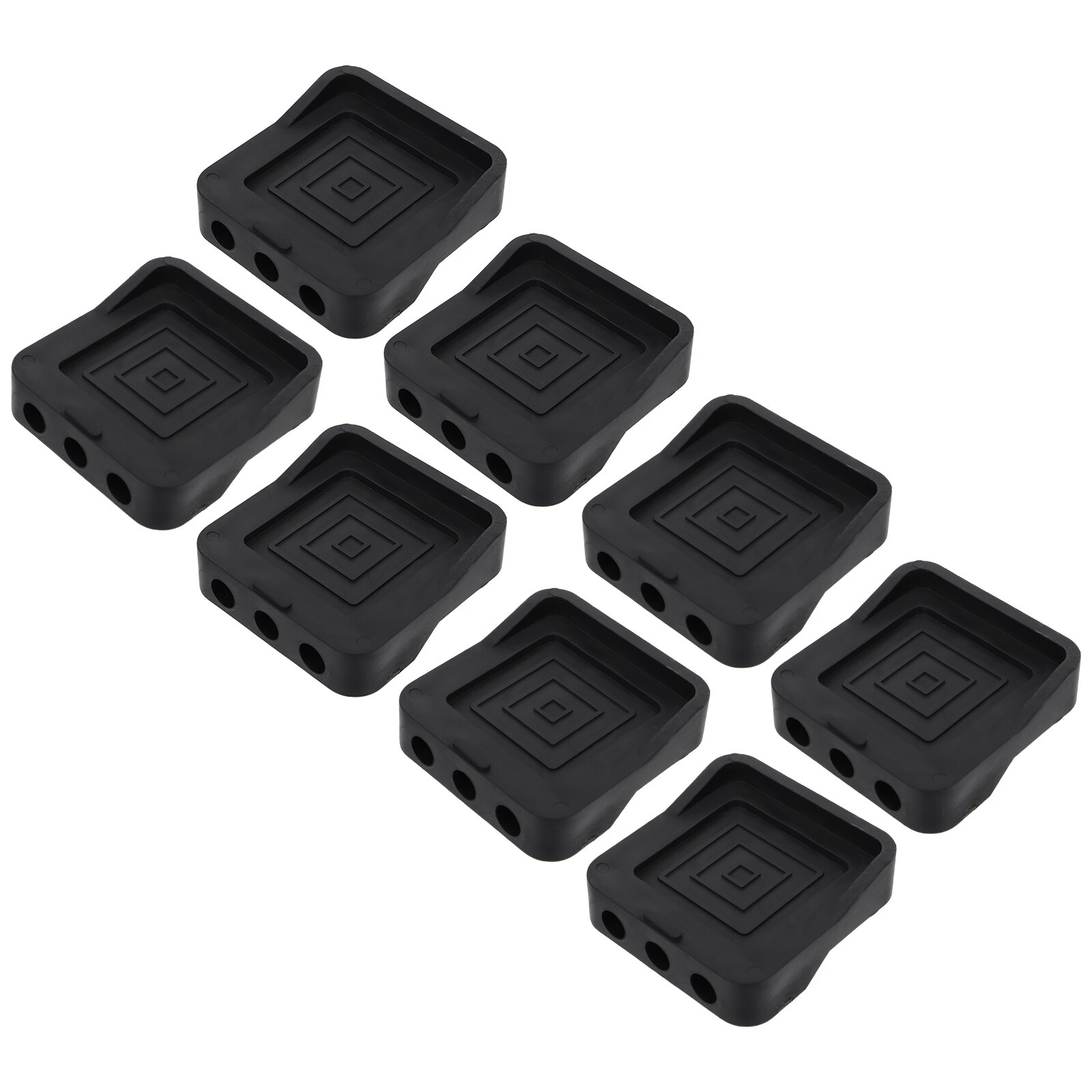 8 Stuks Wasmachine Koelkast Pads Anti-Slip Raising Versterkte Pads Base Pads Voor Meubels: Default Title