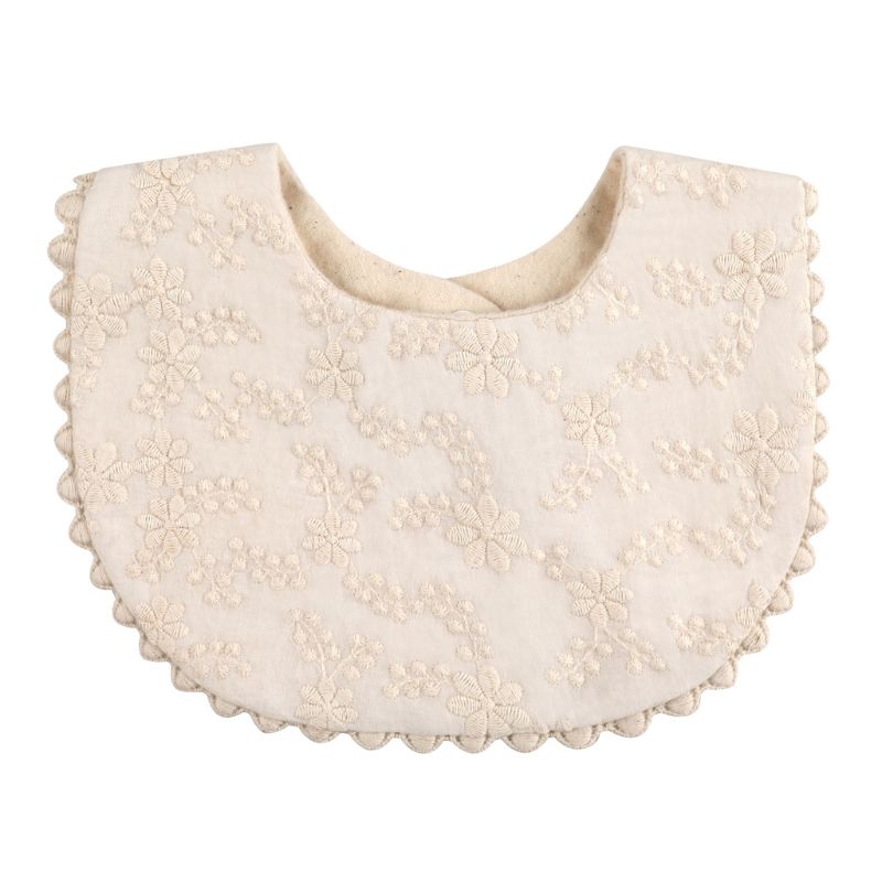 Newborn Baby Embroidery Saliva Towel Toddler Feeding Burp Cloth Cotton Bib Scarf D55E: H409