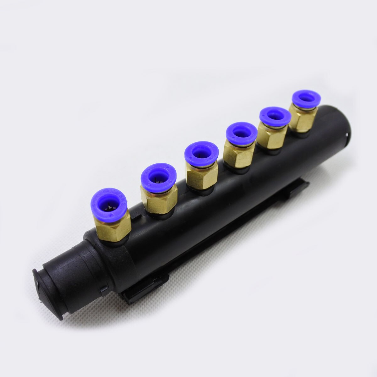 8MM quick connector six-hole air manifold, spa bathtub accessories, safe and quick connection