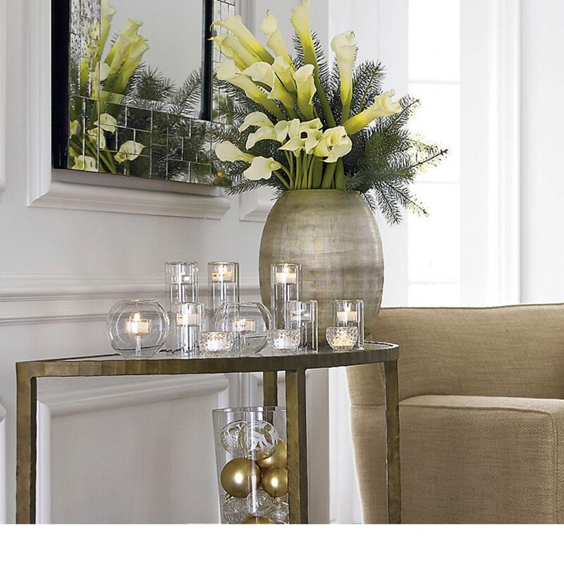 Clear Votive Kaars Houder Glas Theelicht Kaarshouder Bruiloft Decoratie Tafel Centerpieces Theelichthouder