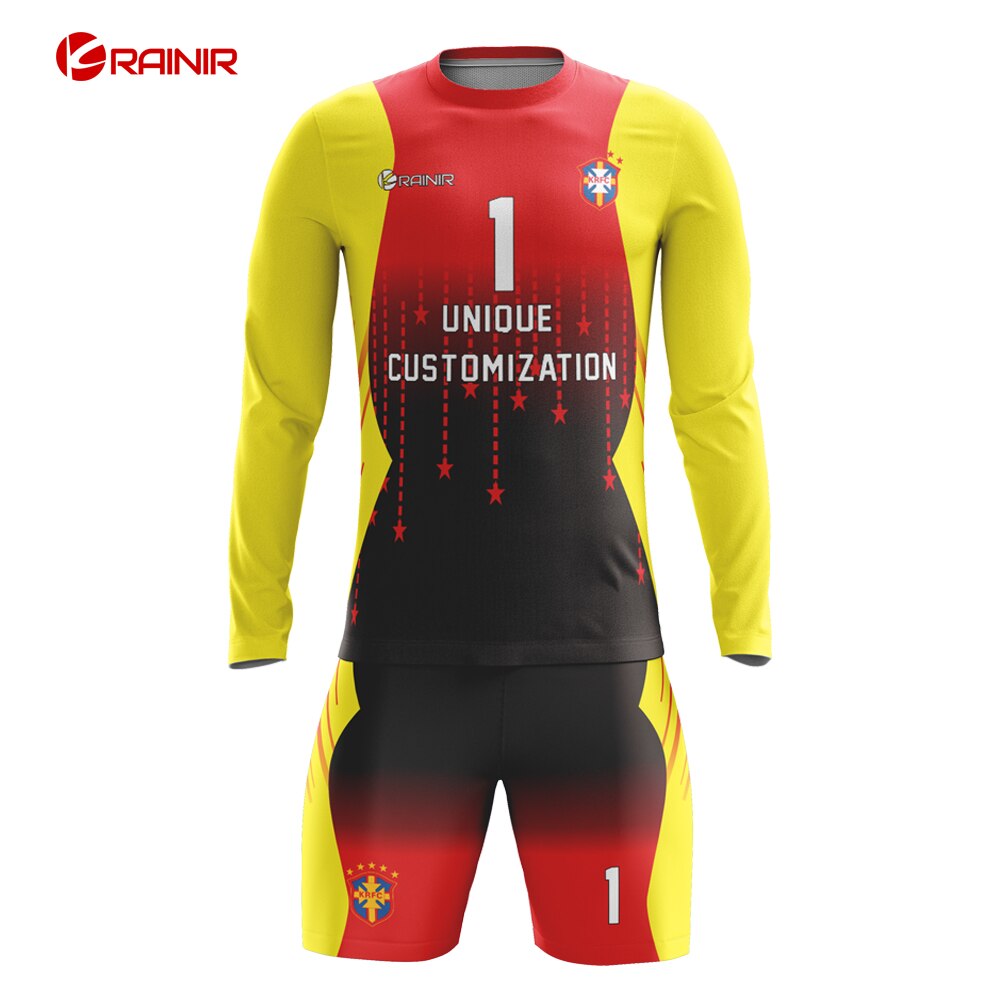 Nuovo colore giallo jersey di calcio di disegno di calcio maglie kit di sublimazione di calcio delle donne uniforme