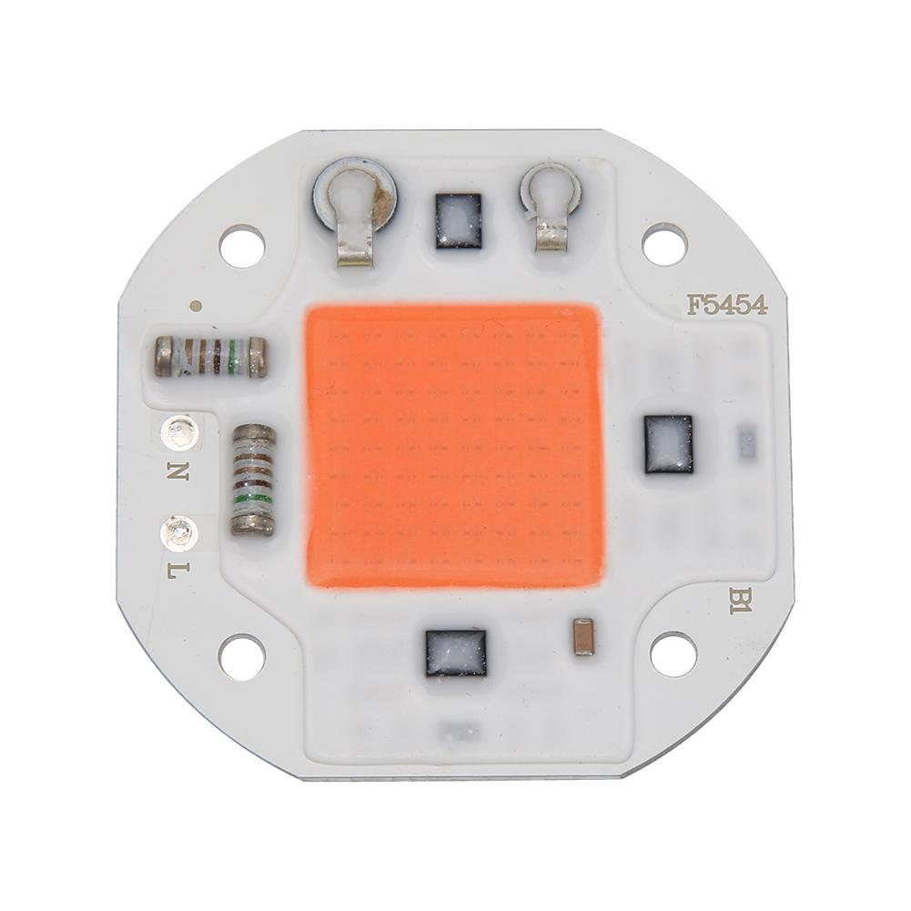 High Power 20W Cob Led Lamp Chip AC220V Led Lamp Overstroming Licht Chip Diy Schijnwerper Volledige Spectrum Wit Warm drie Lichte Kleuren