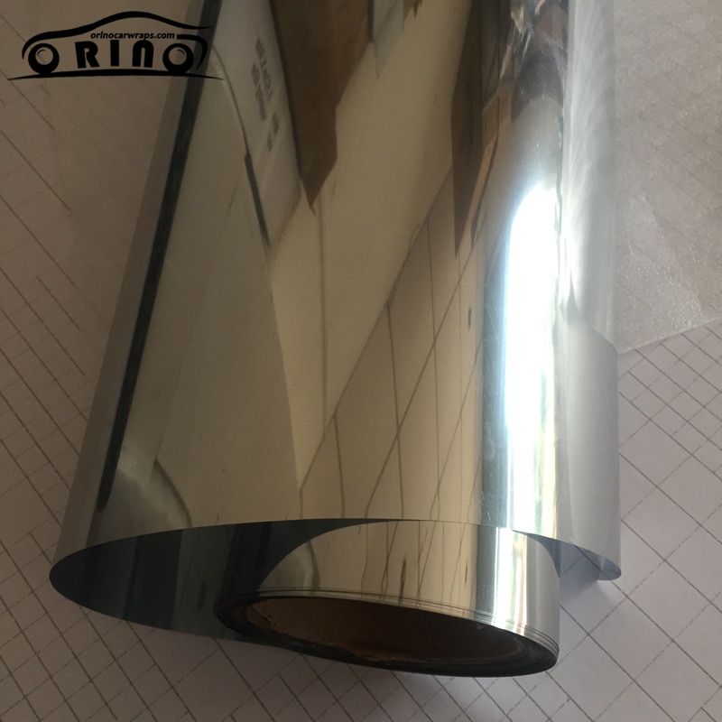 Película de vidrio para ventana, pegatinas de aislamiento de plata, espejo unidireccional, reflectante Solar, decoración del hogar, 50cm x 20 0/300/500cm