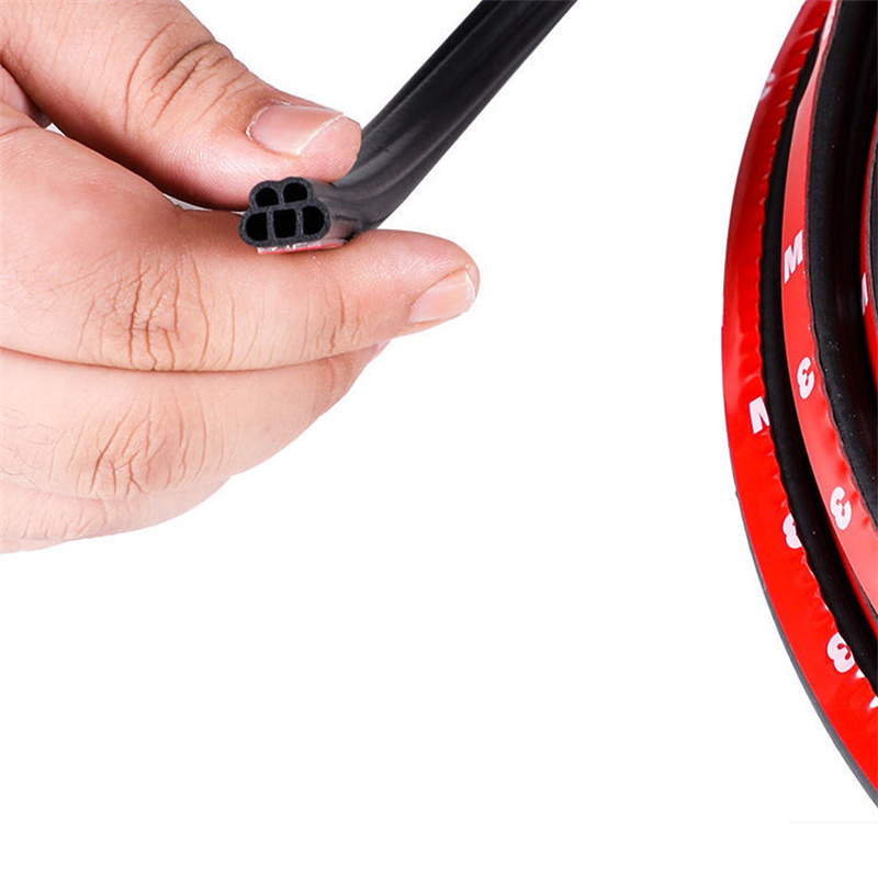 Autodeur Rubberen Afdichting Strips Auto Afdichting Protector Sticker Rubber Afdichting Strip Autoruit Deur Motorkap Geluidsisolatie
