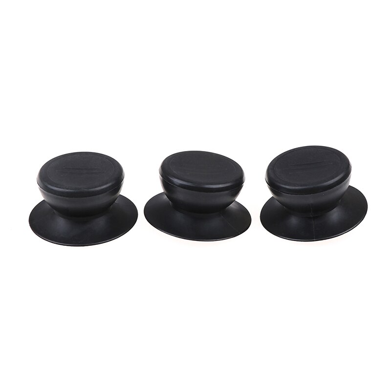 3Pcs Cookware Pot Pan Deksel Vervanging Hand Grip Cover Knop Handvat Voor Keuken Circulaire Holding Knop Schroef Handvat