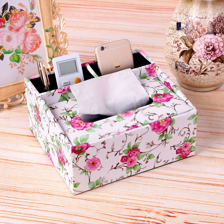 Container Tissue Box Cover Black Cute Small Tissue Box Vintage Leather Hanging Servilleteros Napkin Dispenser EA60ZJ: Style 8