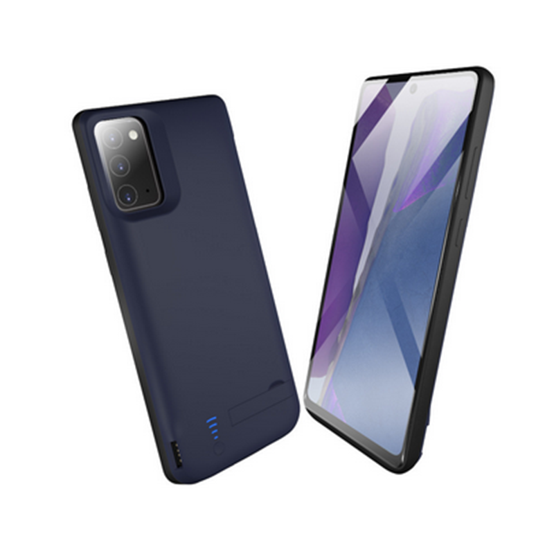 Leiouna externe powerbank batterijhoes voor samsung note 10 plus note 20 batterijhoes voor samsung galaxy note 20 ultra achterkant