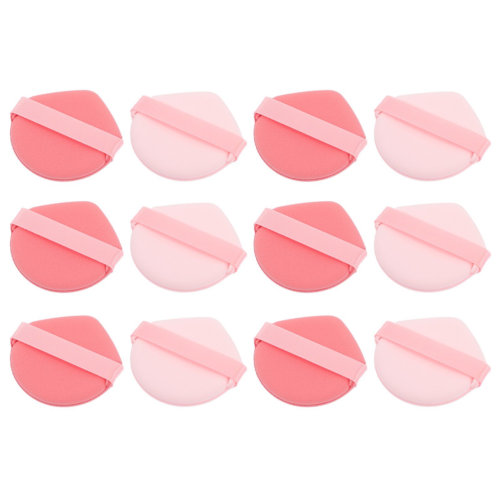12pcs Makeup Puff Foundation Applicators Wet and Dry Use Makeup Sponges: Default Title