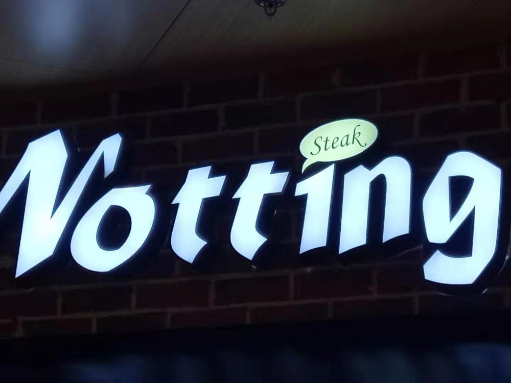 custom led lighted neon sign letters channel sign