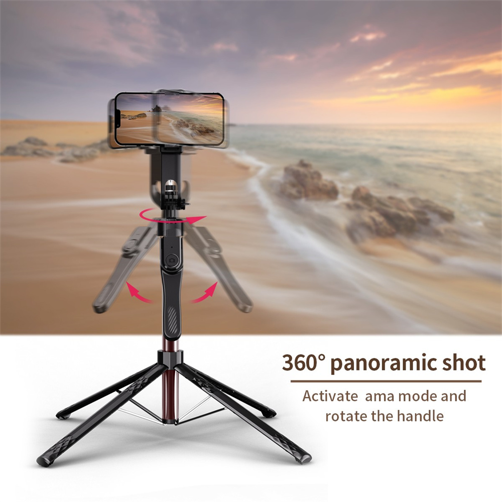 four Tripod for Smartphone Camera,Tripods Stand with Bluetooth shutter,Wireless Selfie Stick brackets with Phone Holder