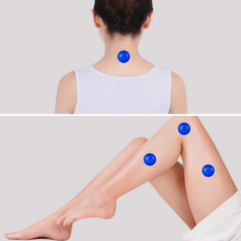 4 pièces Silicone Massage ventouses ensemble Cellulite tasse à vide masseur thérapie chinoise aspiration corps du visage