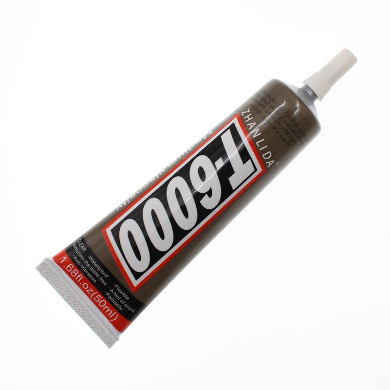 Pegamento resistente a altas temperaturas T6000, taladro Interior para coche, pantalla para teléfono móvil, pantalla forjada, hecha a mano DIY