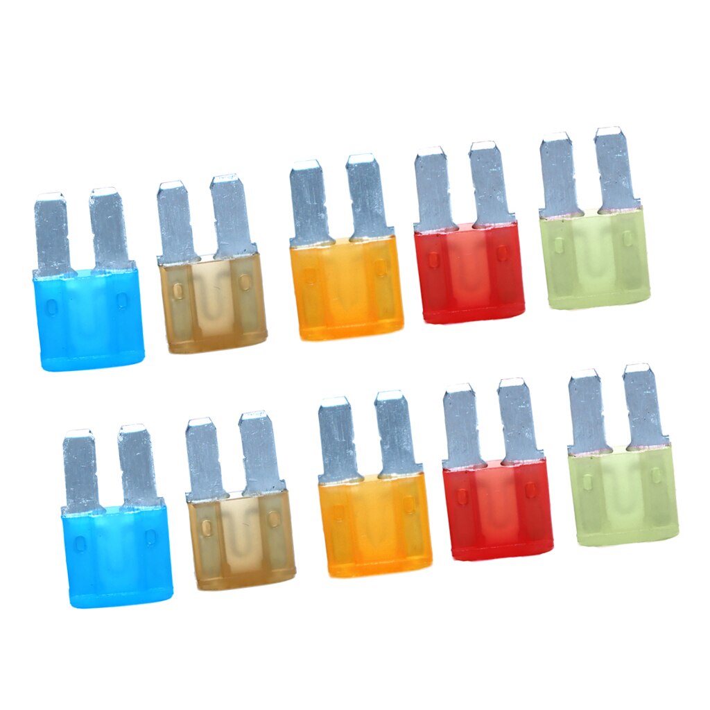 250Pcs Auto Sicherung Sortiment Kit - Standard Mini Größe 5A-30A Blade Sicherungen für Autos