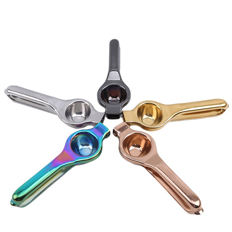 Multifuctional Lemon Squeezer Stainless Steel Manual Citrus Lime Juicer Hand Press Fruit Juice Manual Hand Press