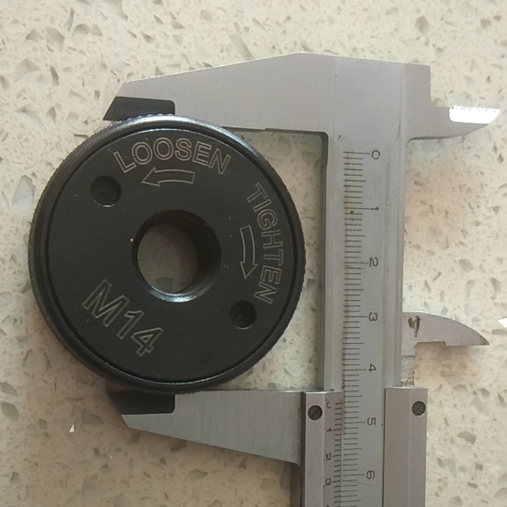 Quick Clamping Nut M14 Angle Grinder Accessories Clamping Nut Flex 115 - 230 Black Power Tools Grinders 1* M14 Flange Nut
