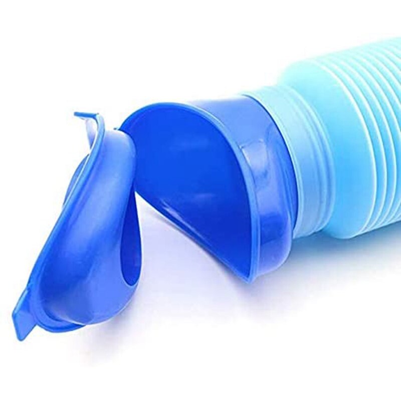 2 pacchetto Termoretraibile Orinatoio Maschile Femminile Portatile Di Emergenza mobile Wc, Vasino Pipì Bottiglia per il Campeggio Viaggi in automobile Marmellata di Traffico