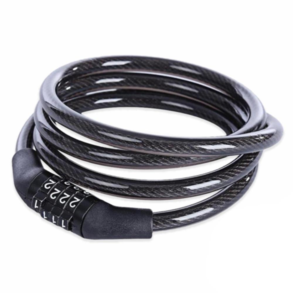 Bike Lock Digit 5 Code Combination Bicycle Lock Bicycle Security Lock Bicycle Equipment Anti-Theft Lock