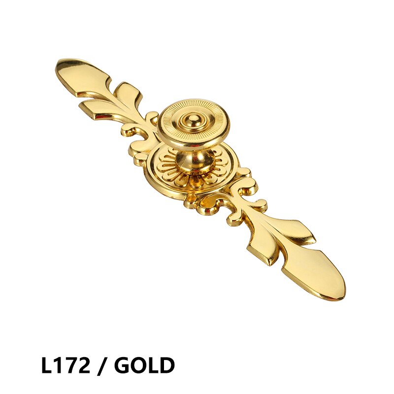 Kitchen Cabinet Door Handle Set Furniture Door Drawer Handles with Back Plate Gold Antique Bronze Antique Copper: Gold L172