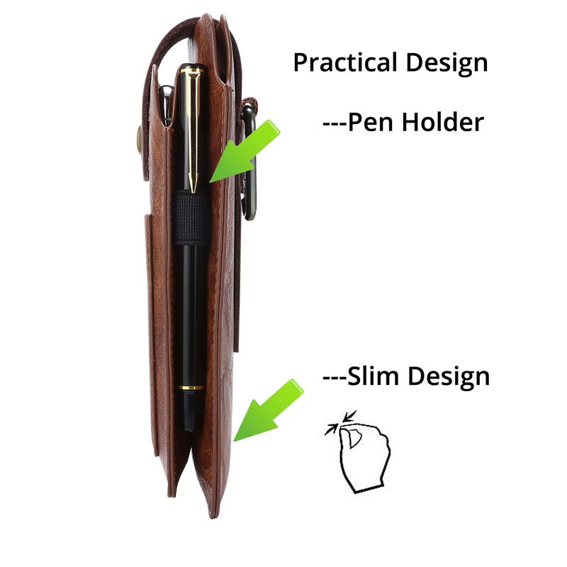 Chezvous telefone saco cinto clipe caso para iphone11 11pro x xr xs max 8 7 6 mais magro bolsa de couro dupla 4.7-6.4 com suporte de cartão