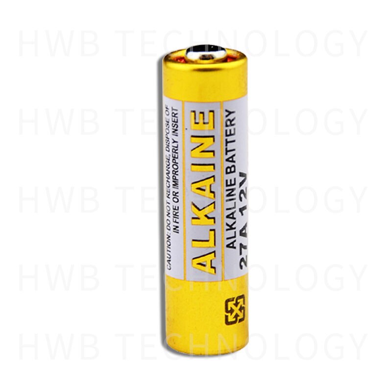 50PCS 27A 12V dry alkaline battery 27AE 27MN A27 for doorbell,car alarm,walkman,car remote control etc