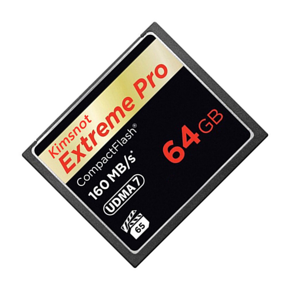 Kimsnot-tarjeta de memoria 1066x CF, CompactFlash, 32GB, 64GB, 128GB, Flash compacto, UDMA7, tarjeta de cámara de alta velocidad de 160 Mb/s: 64GB