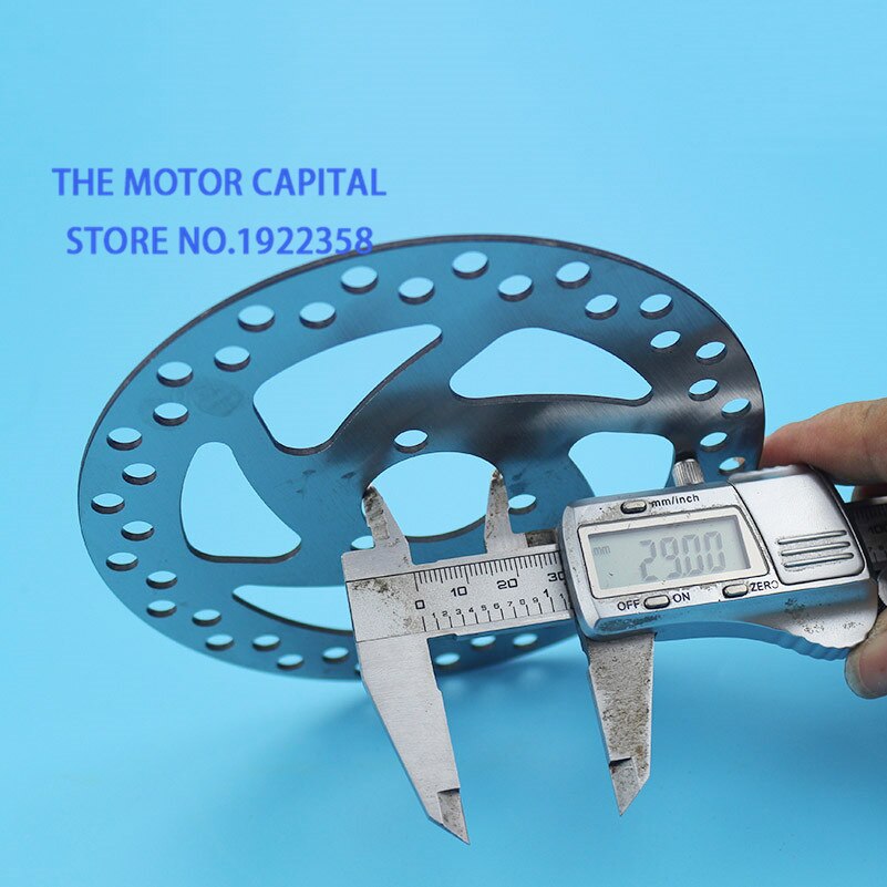 140mm bremseskive til gasscooter, pocket bike, el-scooter , 29mm indvendig diameter , 3 huller 2mm