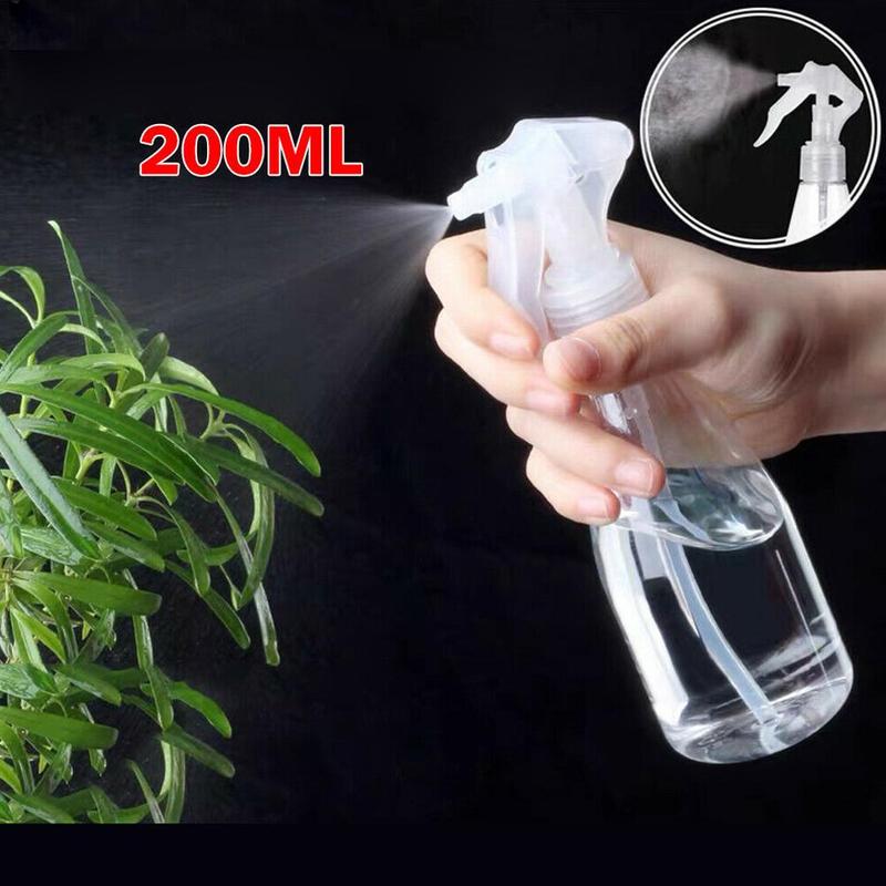 200ML Garden Patio Watering Plant Pot Spray Bottle Plastic Flowers Seedling Sprayer Transparent bottle Hairdressing Planting