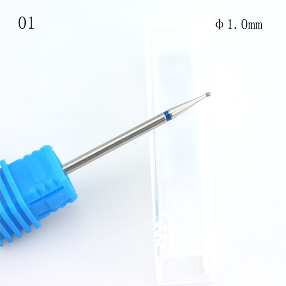 1Pcs Diamond Nail Drill Rotate Burr Bits Nail File Milling Cutter For Electric Manicure Machine Polish Remove Nail Art Tools